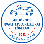 Länsförsäkringar miljö och kvalitetscertifierat företag ikon